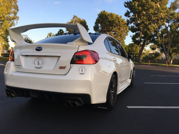 Smoked Rear Tail light Insert (Fits For: 2015-2020 Subaru WRX/STI)