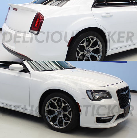 Smoked Front & Rear Side Markers (Fits For: 2015-2020 300C 300)