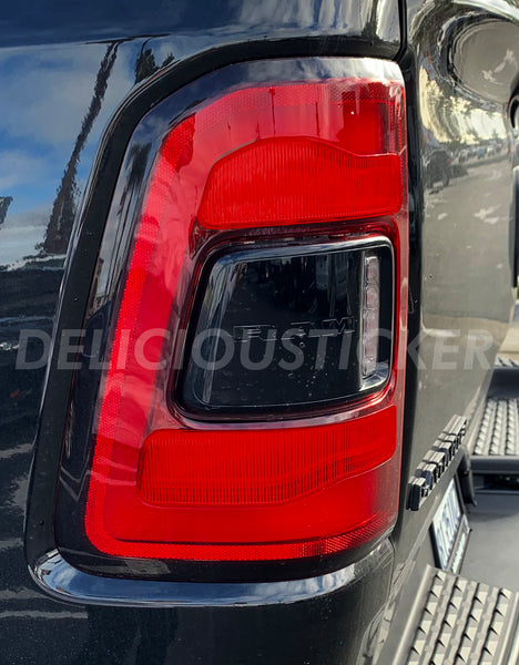 RED Rear Tail light Insert (Fits For: 2019-2020 Dodge RAM 1500)