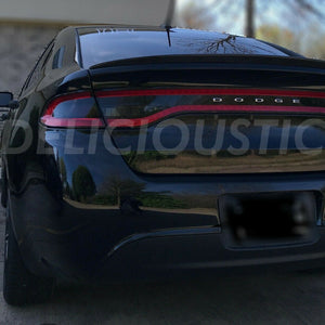 Smoked Tail Light Inner Overlays (Fits For: 2013-2016 Dodge Dart)