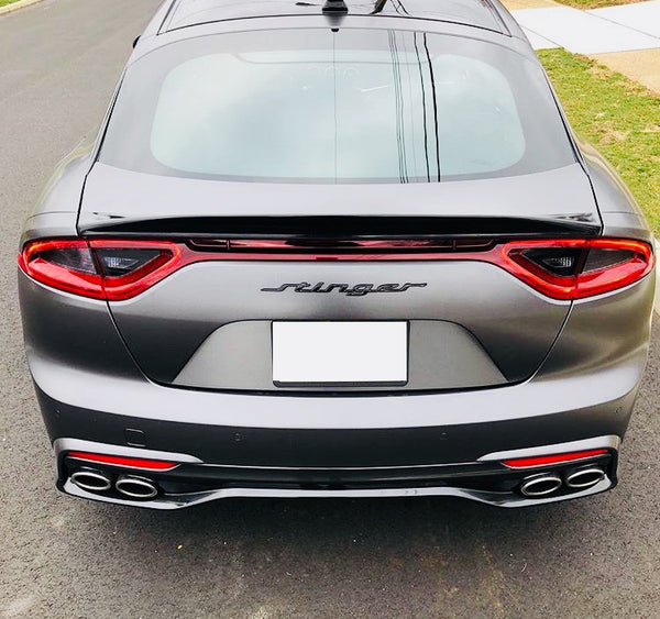 Smoked Tail Light Inner Overlays (Fits For: 2018+ Kia Stinger)