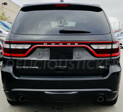 Smoked Tail Light Reflector Bottom Overlays (Fits For: 2014-2020 Dodge Durango)