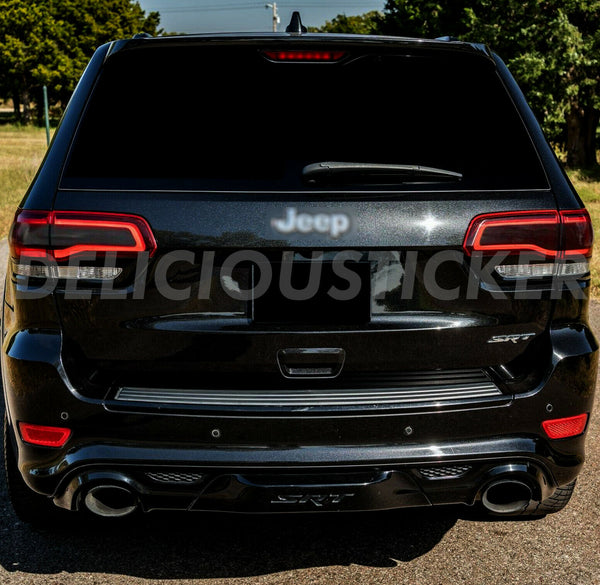 Smoked Tail Light Inner Overlays (Fits For: 2014-2021 Grand Cherokee)