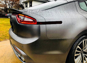 Smoked Rear Side Markers Overlays (Fits For: 2018+ Kia Stinger)